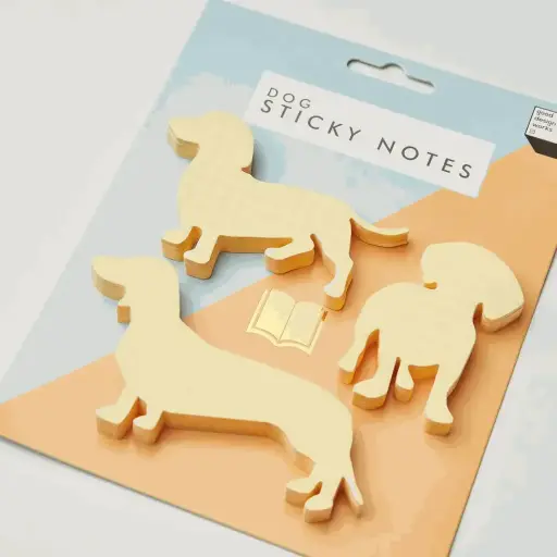 Animal-Shaped Sticky Notes